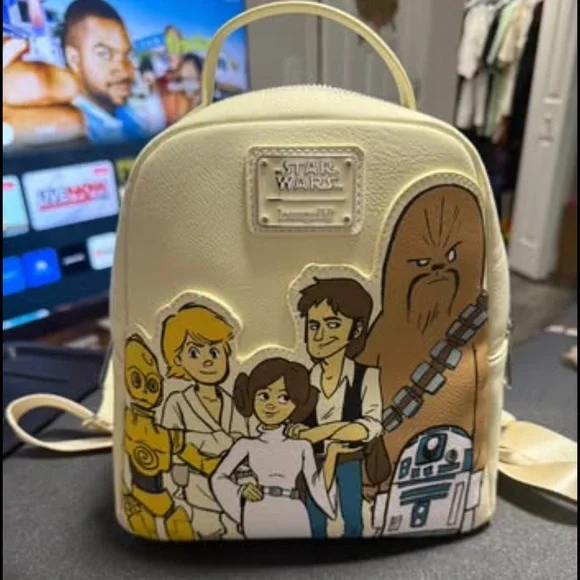 Loungefly | Bags | Loungefly Cream Star Wars Character  display picture 2